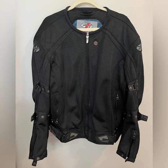 Joe Rocket Phoenix 4.0 Men's Armored Heavy Motorcycle Jacket W/Pads Size XL